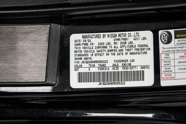 2024 Nissan Z Performance Manual - 22997570 - 42