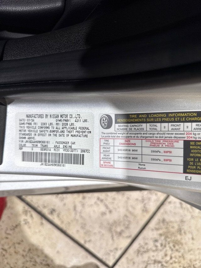 2024 Nissan Z Sport Manual - 22920498 - 21