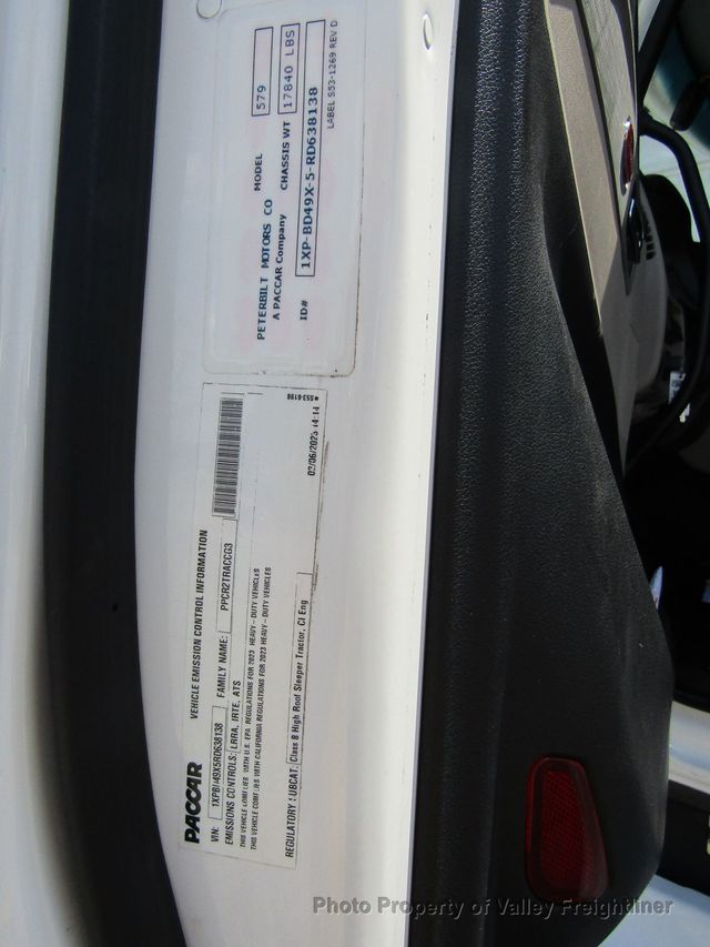2024 Peterbilt 579  - 22883455 - 18