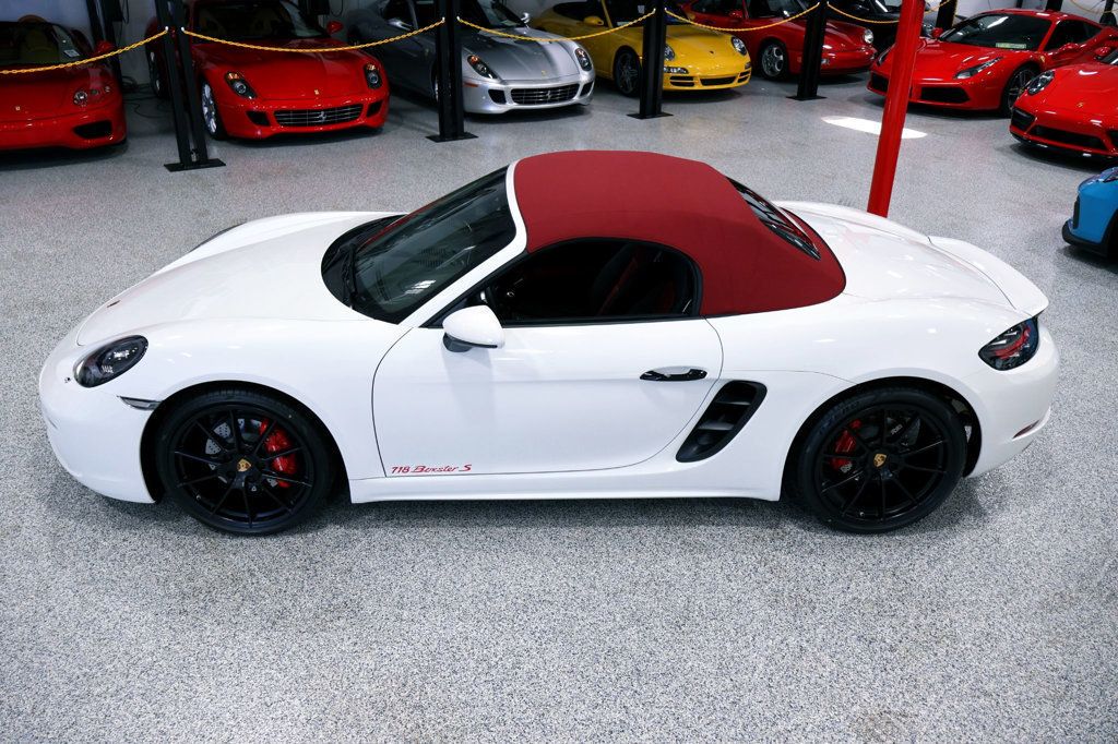 2024 Porsche 718 BOXSTER S Manual WHITE...427 Miles...Rare 6sp Manual - 22900848 - 7