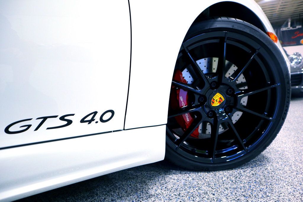 2024 Porsche 718 GTS 4.0 COUPE WHITE...695 Miles...Rare 6sp Manual - 22706186 - 9