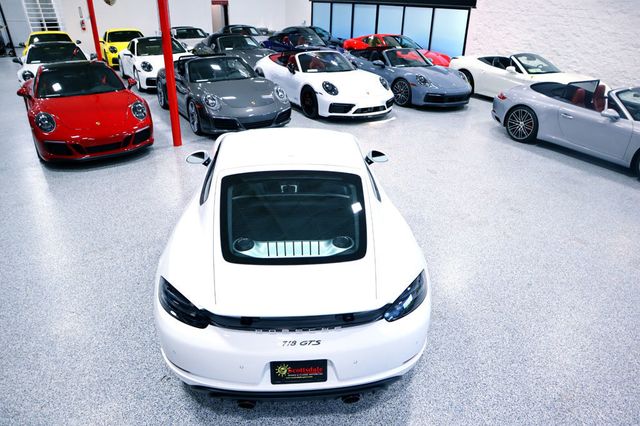 2024 Porsche 718 GTS 4.0 COUPE WHITE...695 Miles...Rare 6sp Manual - 22706186 - 17