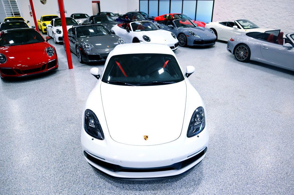 2024 Porsche 718 GTS 4.0 COUPE WHITE...695 Miles...Rare 6sp Manual - 22706186 - 18