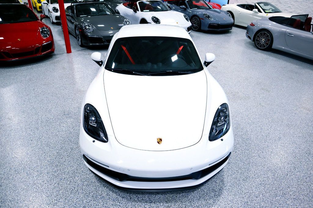 2024 Porsche 718 GTS 4.0 COUPE WHITE...695 Miles...Rare 6sp Manual - 22706186 - 19