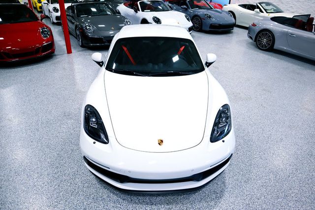 2024 Porsche 718 GTS 4.0 COUPE WHITE...695 Miles...Rare 6sp Manual - 22706186 - 19