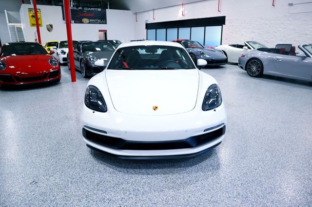 2024 Porsche 718 GTS 4.0 COUPE WHITE...695 Miles...Rare 6sp Manual - 22706186 - 20