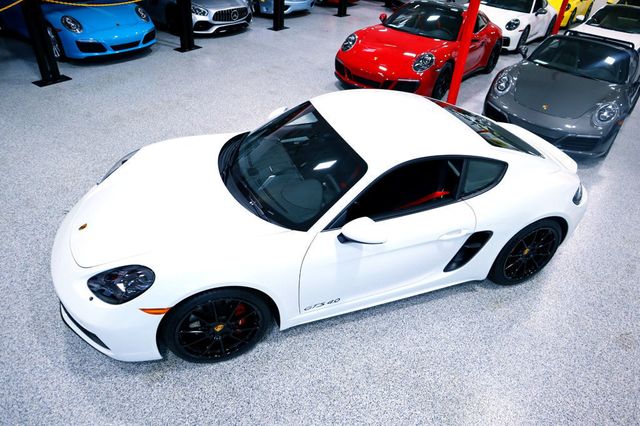 2024 Porsche 718 GTS 4.0 COUPE WHITE...695 Miles...Rare 6sp Manual - 22706186 - 4