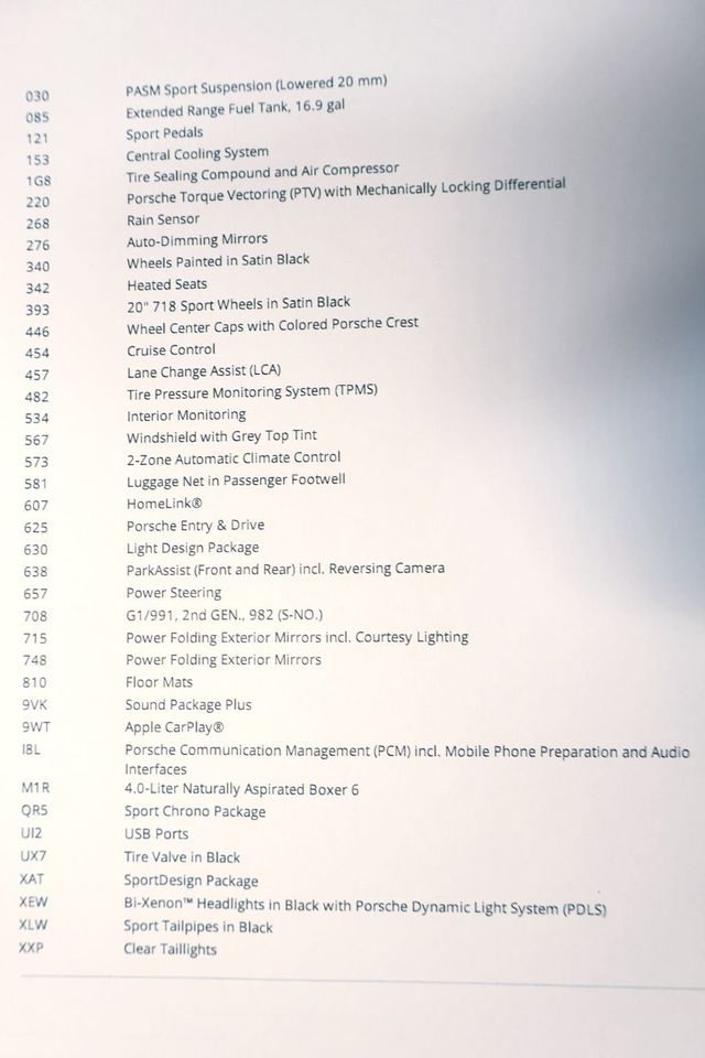 2024 Porsche 718 GTS 4.0 Roadster CHALK...1,769 Miles!!...Rare GTS 4.0 - 22706133 - 19