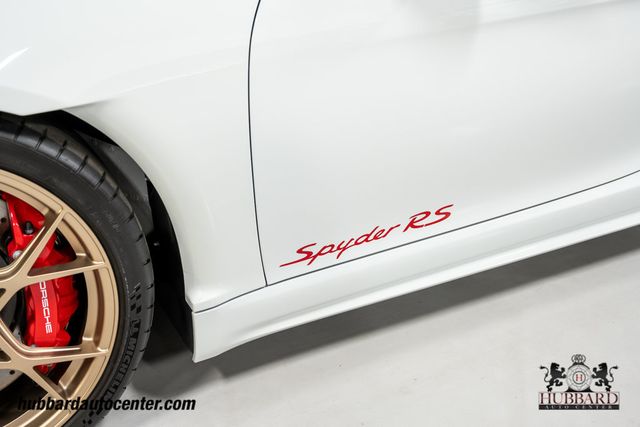 2024 Porsche 718 Spyder RS Roadster - 22975419 - 60