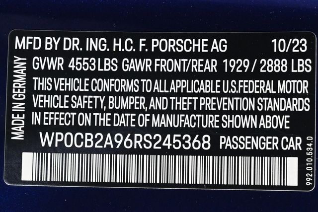 2024 Porsche 911  - 22877864 - 32