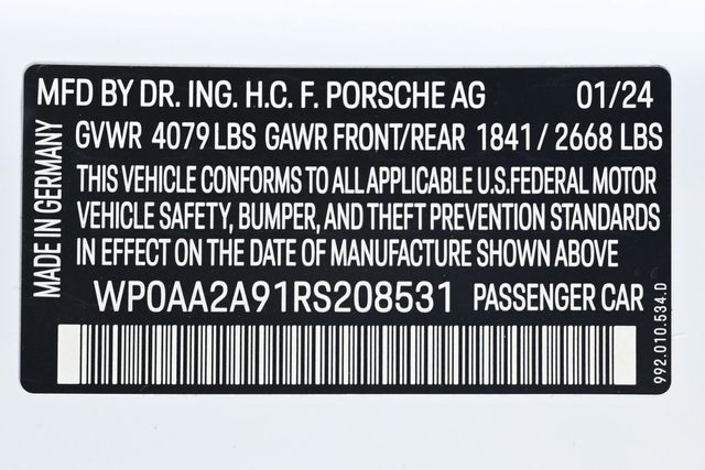 2024 Porsche 911  - 22890835 - 28