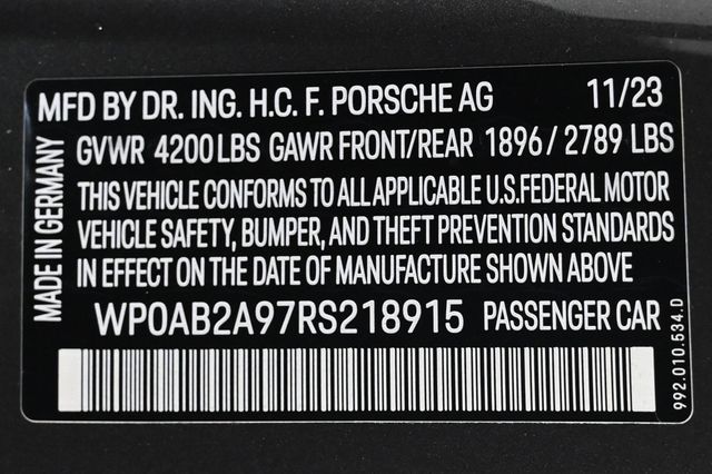 2024 Porsche 911  - 22950228 - 29