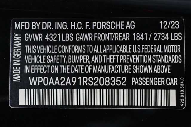 2024 Porsche 911 Carrera - 22997212 - 25
