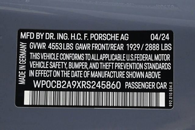 2024 Porsche 911 Carrera 4 GTS - 22807731 - 36