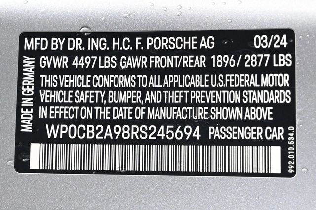 2024 Porsche 911 Carrera GTS Cabriolet - 22626351 - 33