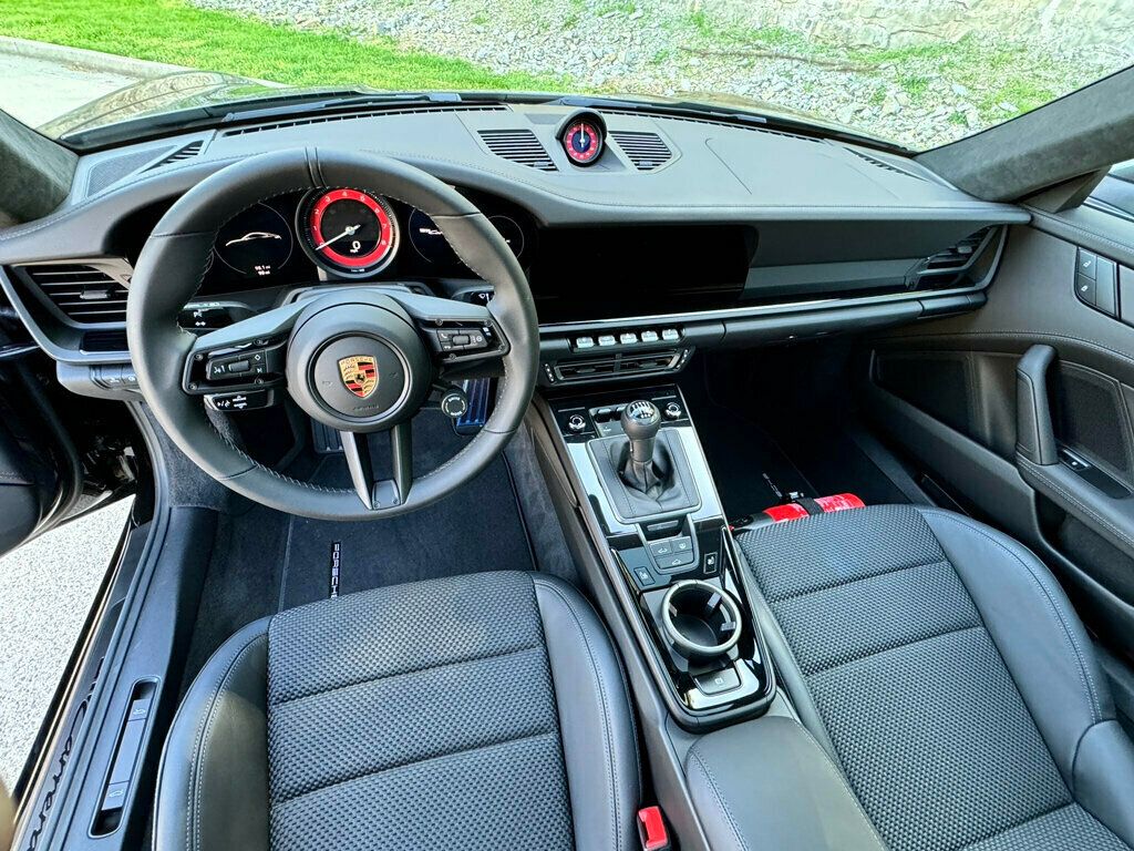 2024 Porsche 911 Carrera T, New!,7 Speed Manual, Sport Design in High Gloss Black - 22414205 - 28