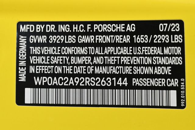 2024 Porsche 911 GT3 - 22916788 - 33