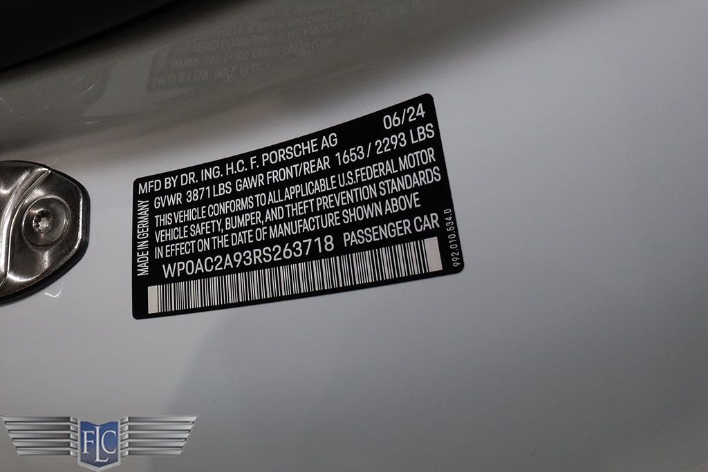 2024 Porsche 911 GT3 Coupe w/Touring Package - 23060491 - 45