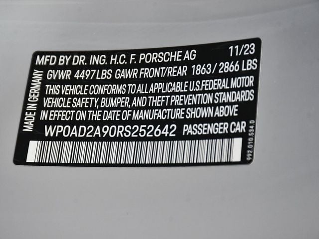 2024 Porsche 911 Turbo - 22988564 - 16