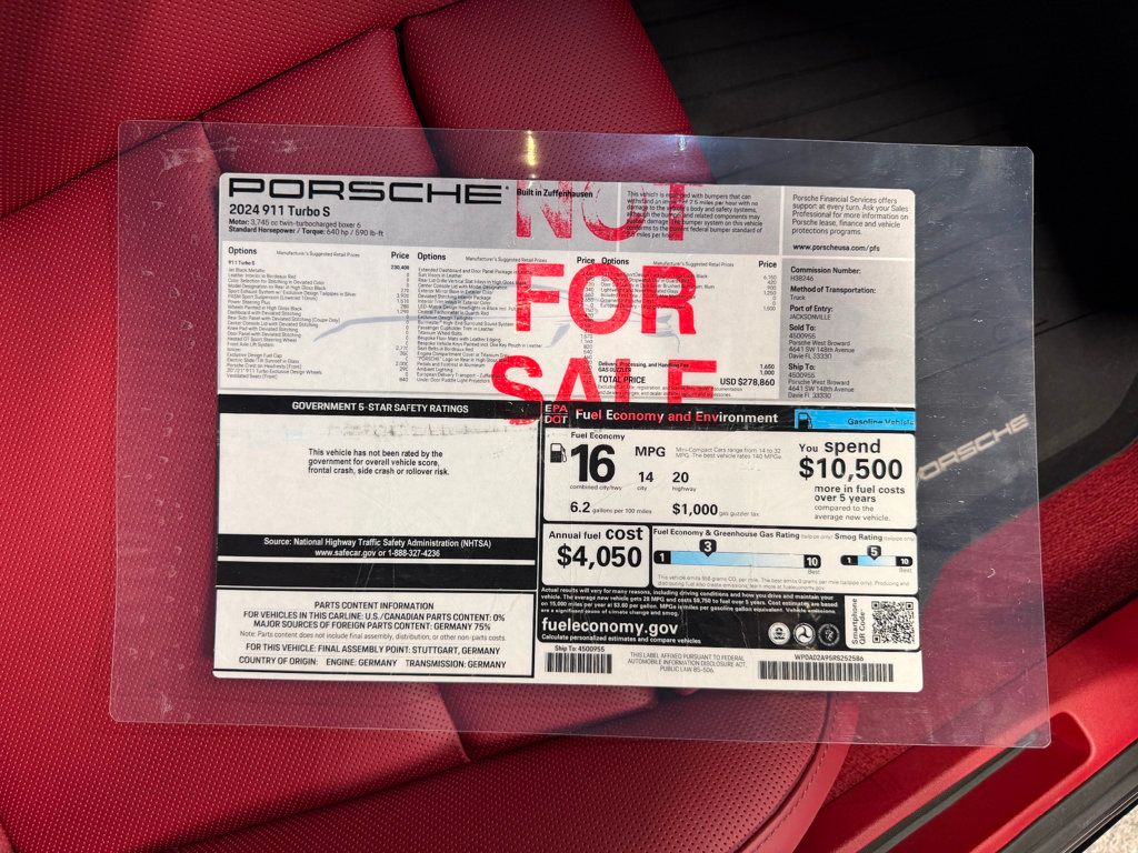2024 Porsche 911 Turbo S Coupe - 22997841 - 51