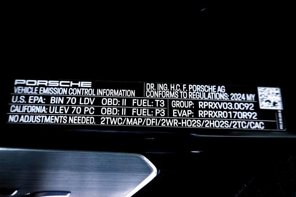 2024 Porsche 911 CARRERA GTS CPE BLACK...Only 1,288 Miles...Rare 7sp Manual GTS!  - 22900603 - 41