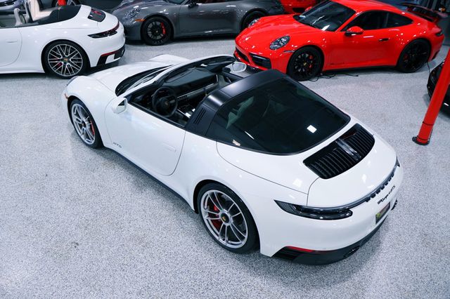 2024 Porsche 911 TARGA 4GTS WHITE...696 Miles...Rare TARGA 4GTS   - 22865409 - 9