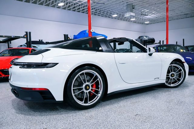 2024 Porsche 911 TARGA 4GTS WHITE...696 Miles...Rare TARGA 4GTS   - 22865409 - 12
