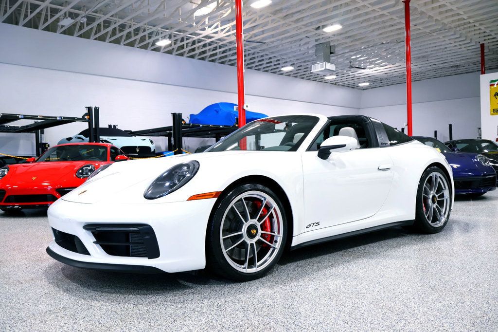 2024 Porsche 911 TARGA 4GTS WHITE...696 Miles...Targa 4GTS!!   - 22865409 - 0