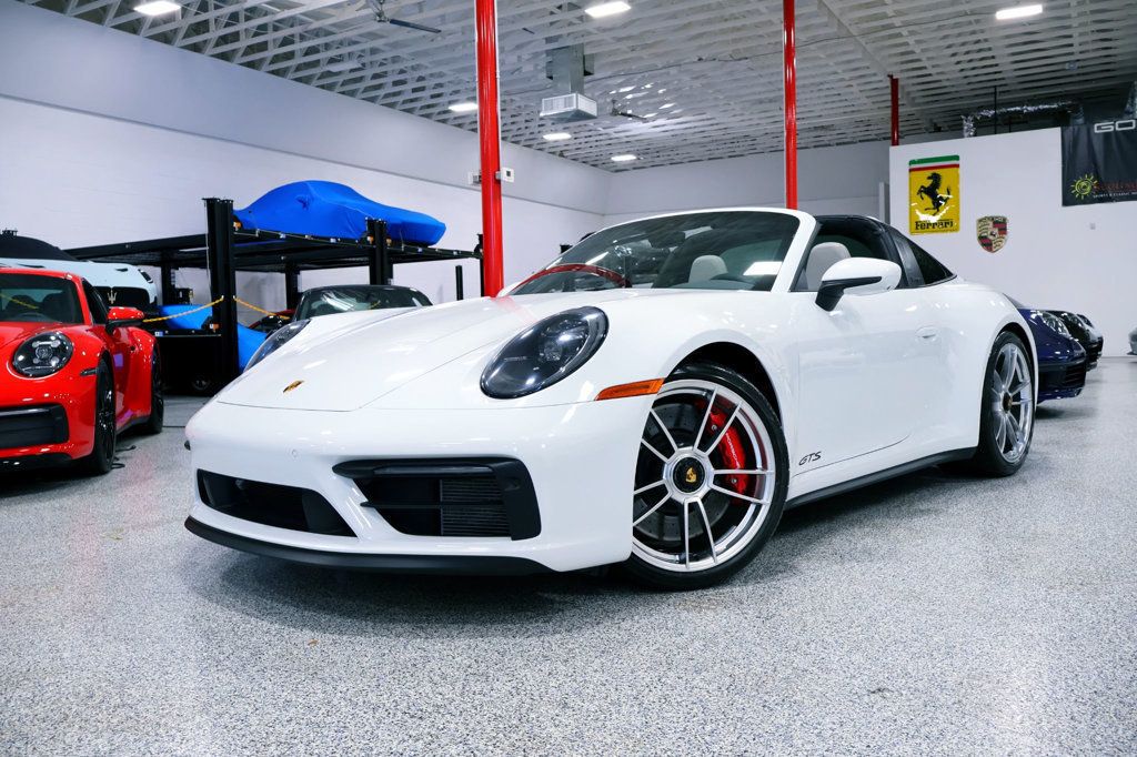 2024 Porsche 911 TARGA 4GTS WHITE...696 Miles...Targa 4GTS!!   - 22865409 - 2