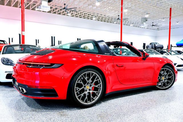 2024 Porsche 911 TARGA 4S CARMINE RED...556 Miles...Targa 4S  - 22964570 - 11