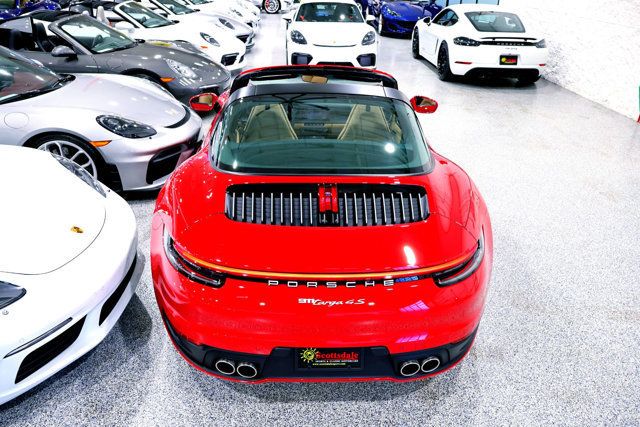 2024 Porsche 911 TARGA 4S CARMINE RED...556 Miles...Targa 4S  - 22964570 - 14