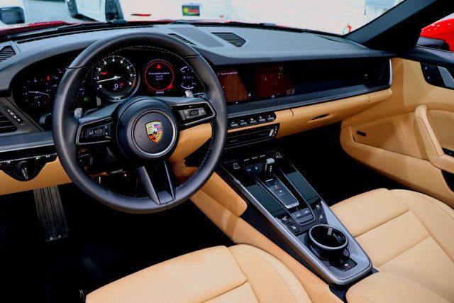 2024 Porsche 911 TARGA 4S CARMINE RED...556 Miles...Targa 4S  - 22964570 - 24