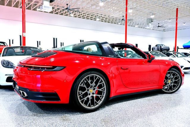 2024 Porsche 911 TARGA 4S CARMINE RED...556 Miles...TARGA 4S AWD  - 22964570 - 11