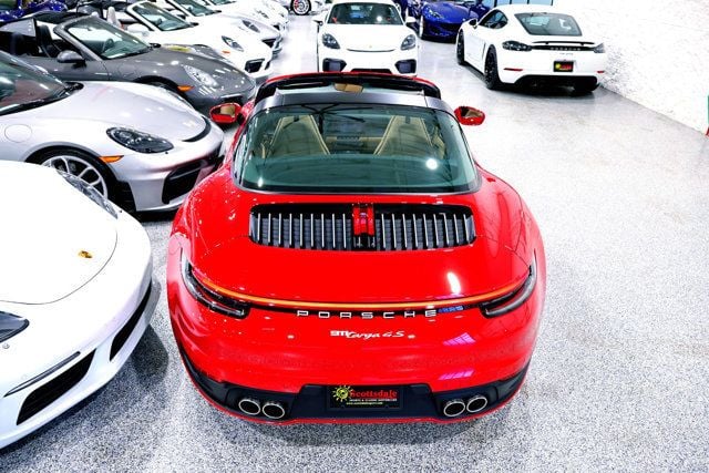 2024 Porsche 911 TARGA 4S CARMINE RED...556 Miles...TARGA 4S AWD  - 22964570 - 14