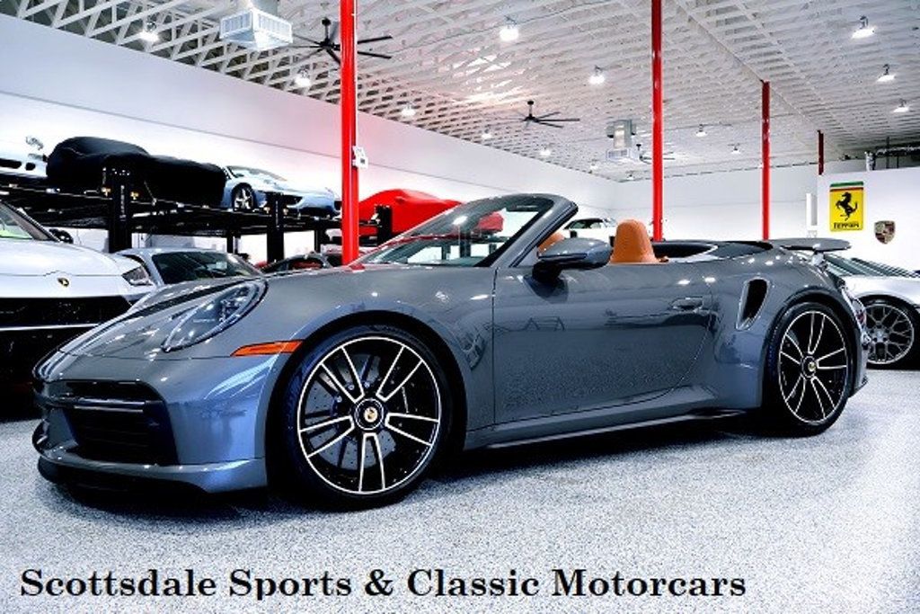 2024 Used Porsche 911 TURBO S CAB AGATE GREY4,518 Miles