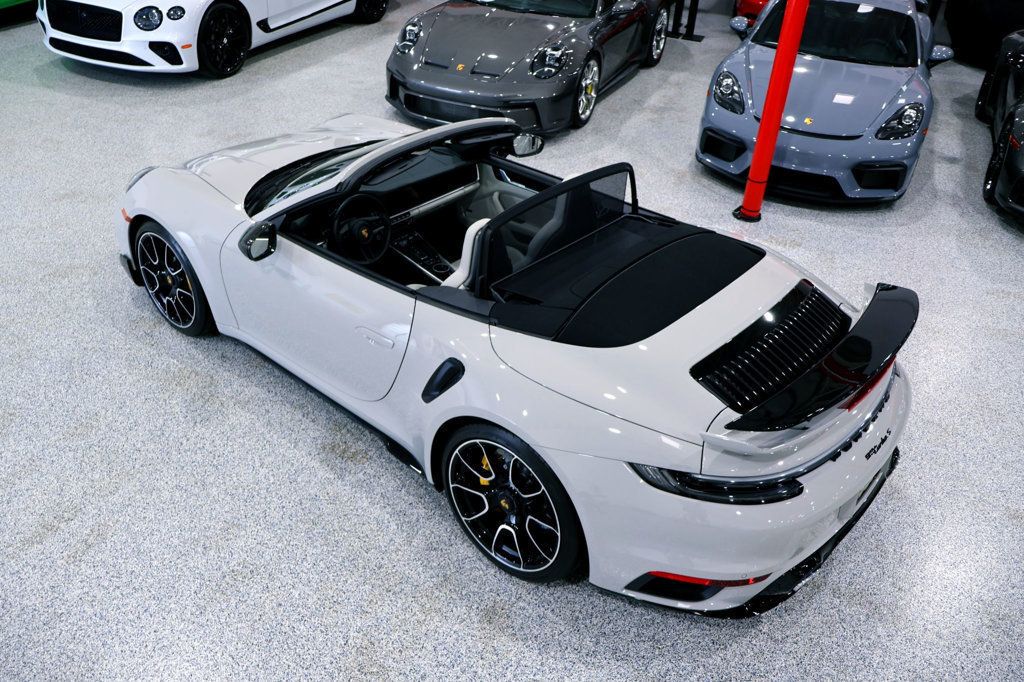 2024 Porsche 911 TURBO S CAB CHALK...3,798 Miles...P80 Sport Design - 22993625 - 10