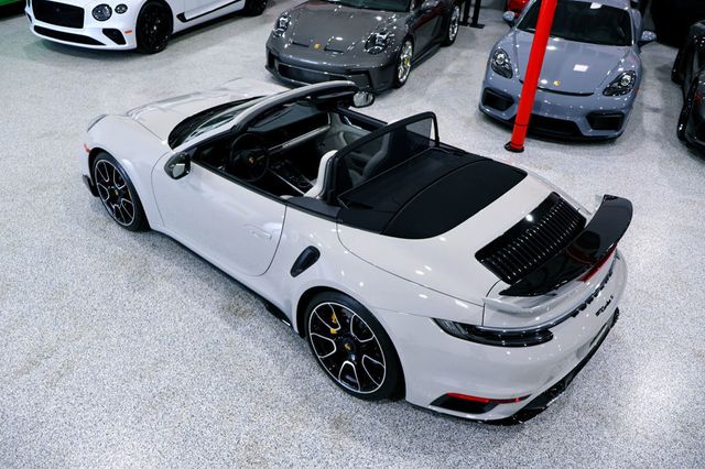 2024 Porsche 911 TURBO S CAB CHALK...3,798 Miles...P80 Sport Design - 22993625 - 10
