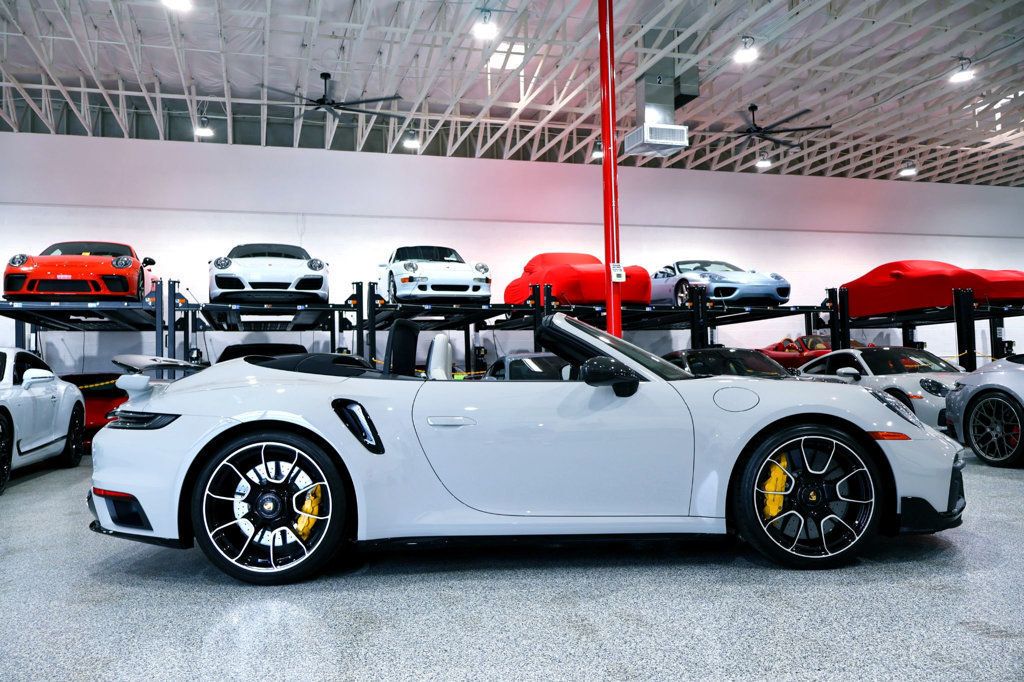 2024 Porsche 911 TURBO S CAB CHALK...3,798 Miles...P80 Sport Design - 22993625 - 11