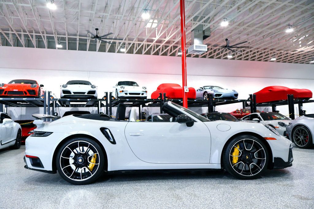 2024 Porsche 911 TURBO S CAB CHALK...3,798 Miles...P80 Sport Design - 22993625 - 12