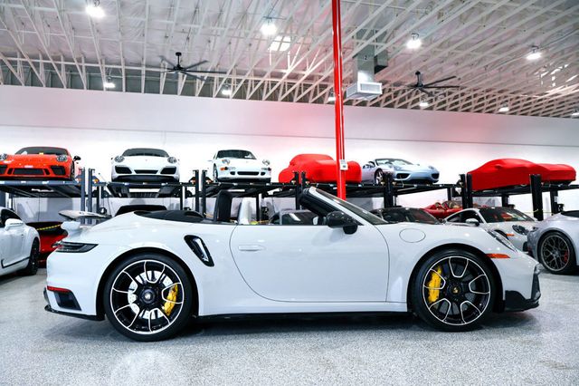 2024 Porsche 911 TURBO S CAB CHALK...3,798 Miles...P80 Sport Design - 22993625 - 12