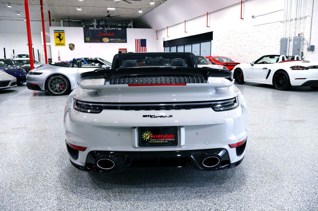 2024 Porsche 911 TURBO S CAB CHALK...3,798 Miles...P80 Sport Design - 22993625 - 15