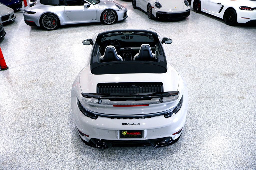 2024 Porsche 911 TURBO S CAB CHALK...3,798 Miles...P80 Sport Design - 22993625 - 18