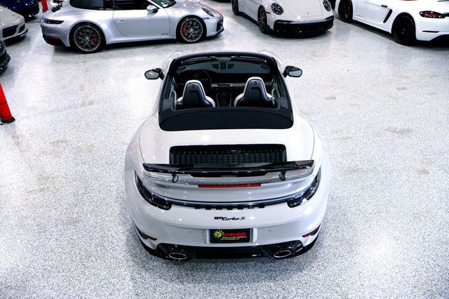 2024 Porsche 911 TURBO S CAB CHALK...3,798 Miles...P80 Sport Design - 22993625 - 18