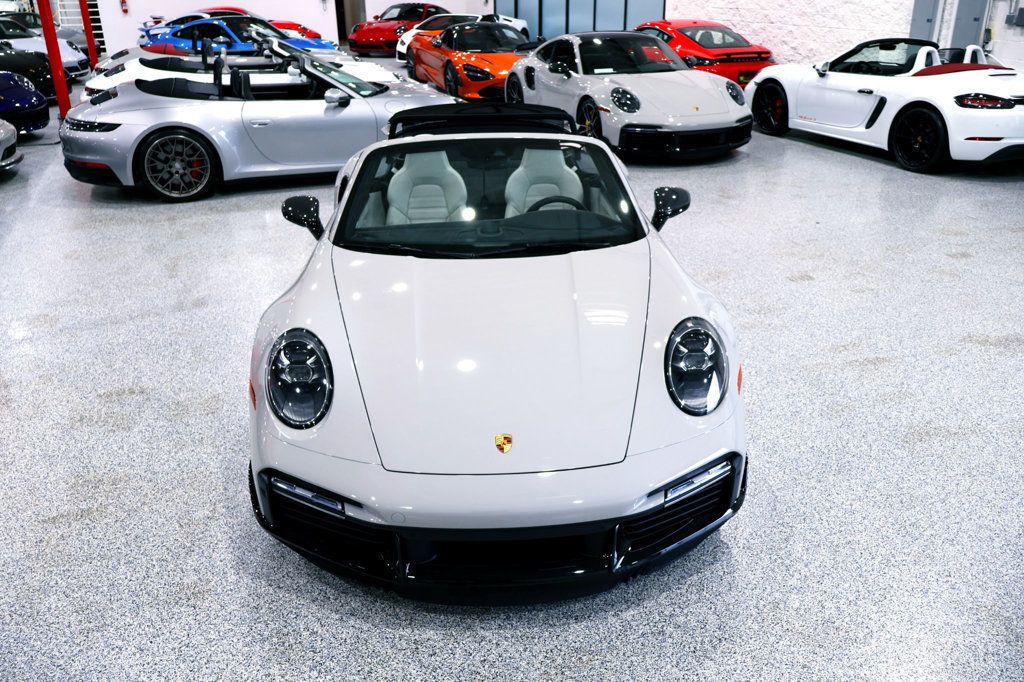2024 Porsche 911 TURBO S CAB CHALK...3,798 Miles...P80 Sport Design - 22993625 - 19