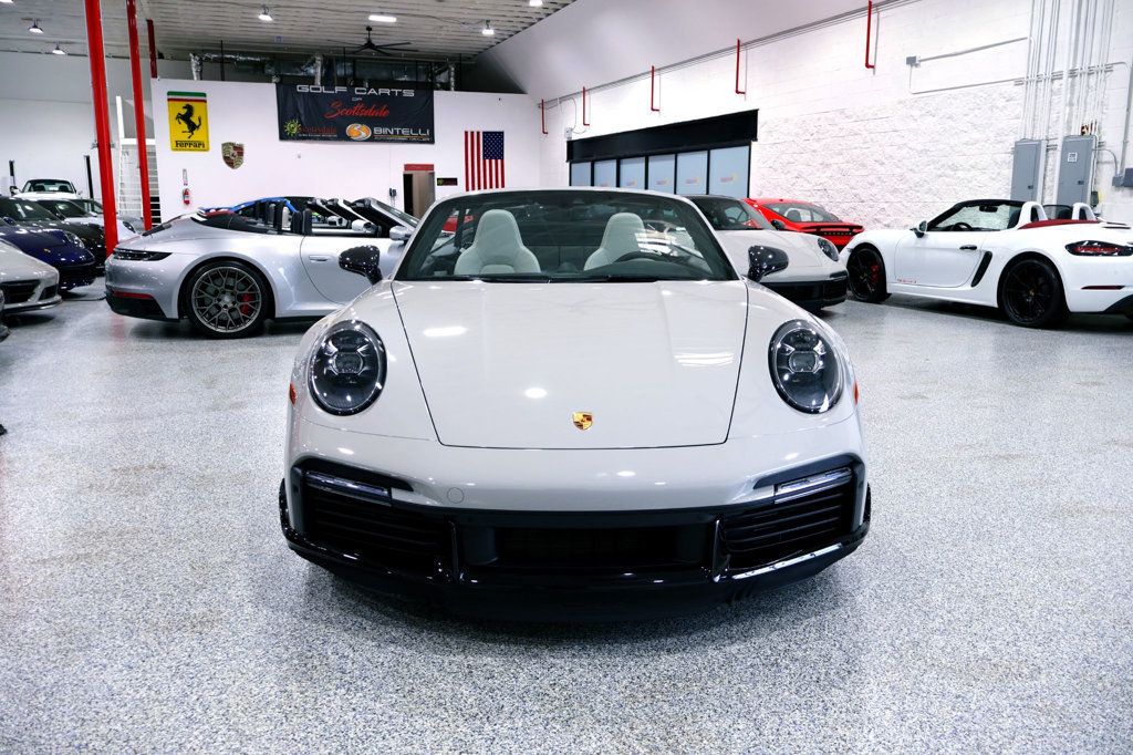 2024 Porsche 911 TURBO S CAB CHALK...3,798 Miles...P80 Sport Design - 22993625 - 20