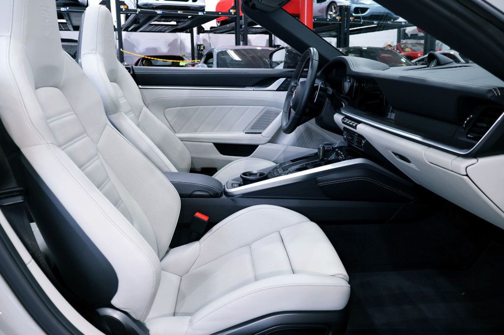 2024 Porsche 911 TURBO S CAB CHALK...3,798 Miles...P80 Sport Design - 22993625 - 25