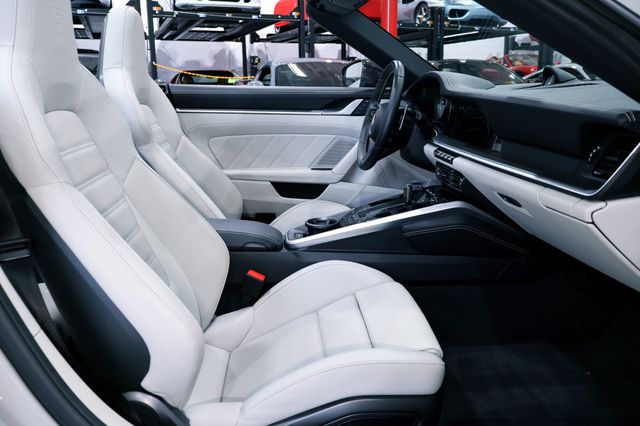 2024 Porsche 911 TURBO S CAB CHALK...3,798 Miles...P80 Sport Design - 22993625 - 25