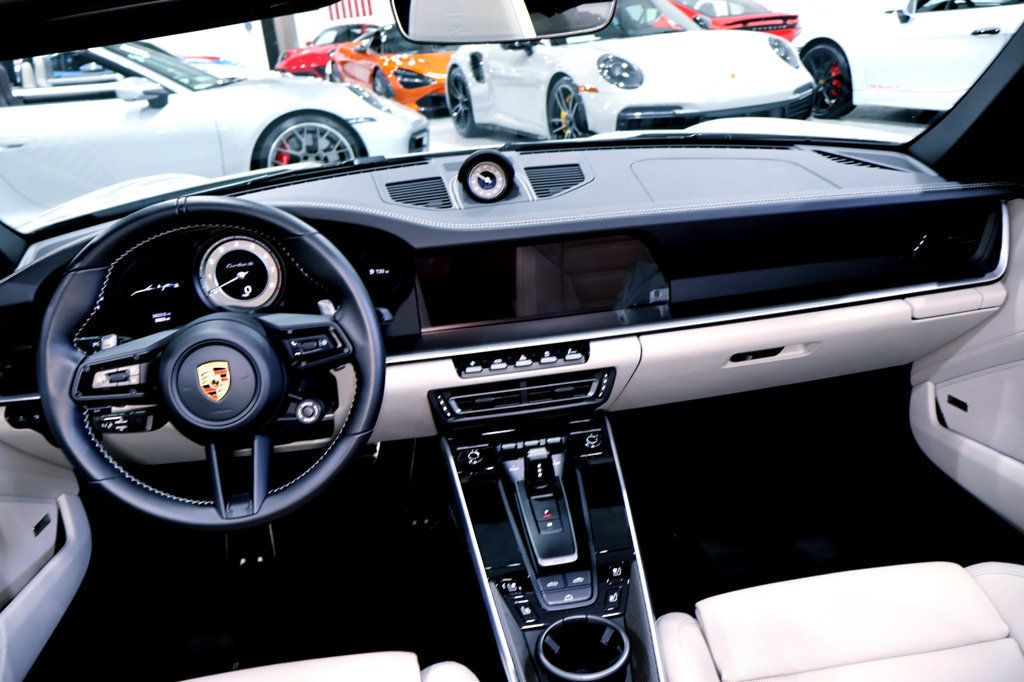 2024 Porsche 911 TURBO S CAB CHALK...3,798 Miles...P80 Sport Design - 22993625 - 32