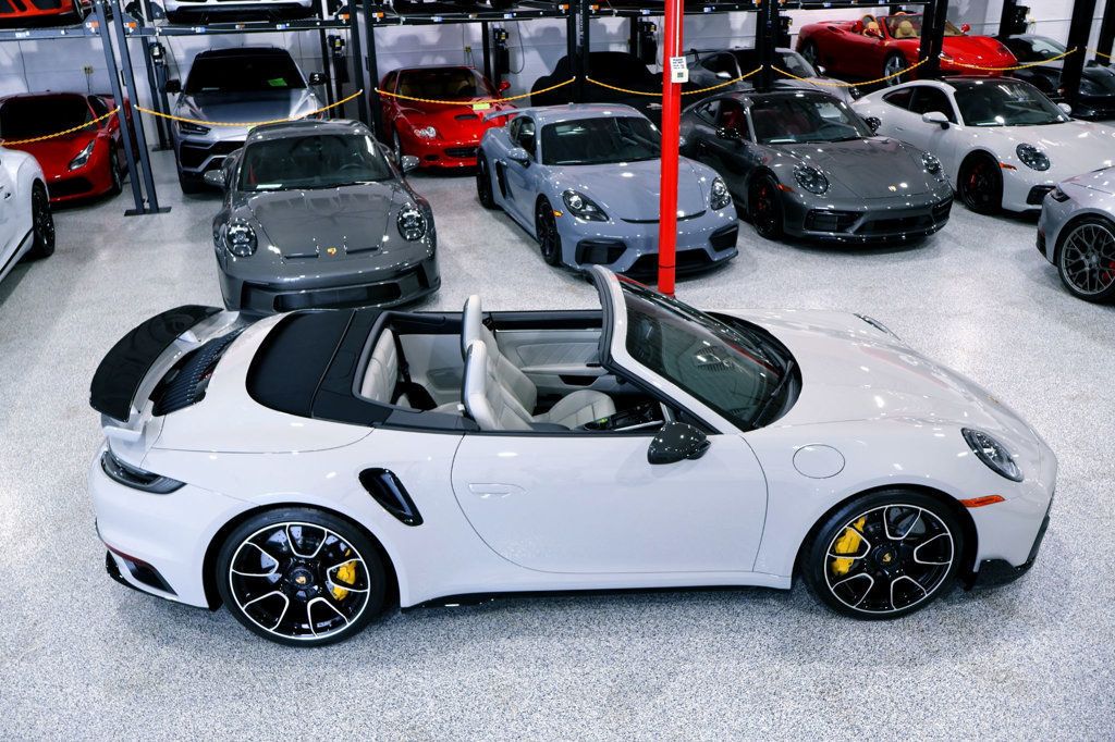 2024 Porsche 911 TURBO S CAB CHALK...3,798 Miles...P80 Sport Design - 22993625 - 8