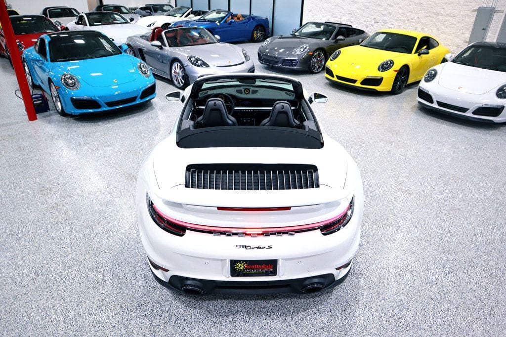 2024 Porsche 911 TURBO S CABRIO * ONLY 2,525 MILES...GIANT Build Spec!! - 22686844 - 10